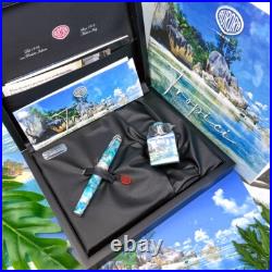 Aurora Ltd Edition 580 Ambienti Tropici Sterling Silver Fountain Pen DHL express