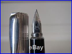 Aurora Magellano A16 sterling silver cap fountain pen MIB