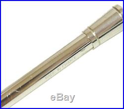 Authentic HERMES Ballpoint pen Silver Sterling Silver #4039