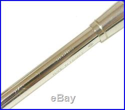 Authentic HERMES Ballpoint pen Silver Sterling Silver #4039