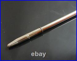 Authentic HERMES Ballpoint pen agenda chain vintage 6 Sterling Silver #2902
