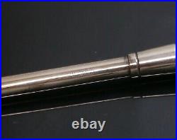 Authentic HERMES Ballpoint pen agenda chain vintage 8 Sterling Silver #2872