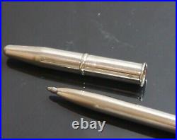 Authentic HERMES Ballpoint pen agenda vintage 10 Sterling Silver #2922