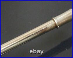 Authentic HERMES Mechanical pencil pen knock type Sterling Silver #123