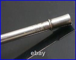 Authentic HERMES Pencil mechanical agenda vintage 12 Sterling Silver #2912