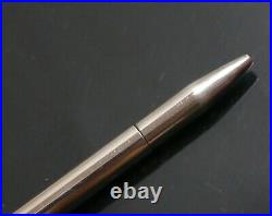 Authentic HERMES Pencil mechanical agenda vintage 12 Sterling Silver #2952
