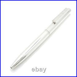 Authentic Tiffany & Co. Atlas Ballpoint Pen 925 Sterling Silver #S309096
