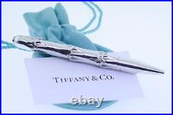 Authentic Tiffany & Co. Ballpoint Pen Bamboo Vintage Sterling Silver