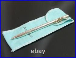 Authentic Tiffany & Co. Ballpoint pen Music sheet Sterling Silver #5385
