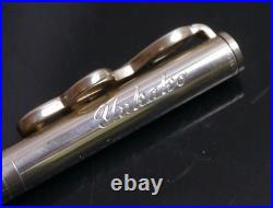 Authentic Tiffany & Co. Ballpoint pen Music sheet Sterling Silver #5385