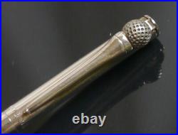 Authentic Tiffany & Co. Ballpoint pen, golf, vintage Sterling Silver #10834