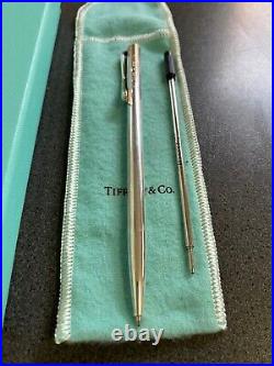 Authentic Tiffany & Co Elsa Peretti Sterling Silver Retractable Ballpoint Pen