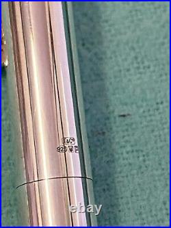 Authentic Tiffany & Co Elsa Peretti Sterling Silver Retractable Ballpoint Pen