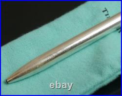 Authentic Tiffany & Co. National flag ballpoint pen Sterling Silver #8515