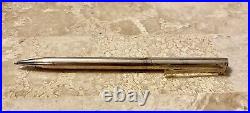 Authentic VINTAGE TIFFANY&Co STERLING SILVER BALLPOINT PEN Made In ITALY
