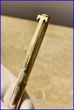 Authentic VINTAGE TIFFANY&Co STERLING SILVER BALLPOINT PEN Made In ITALY