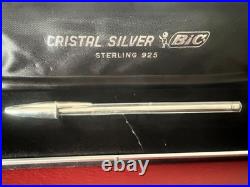 BIC Ballpoint Pen Silver 925 Solid Limited Edition Warranty BIC Ballpoint Pen Silver 925 Solid Limited Edition Warranty