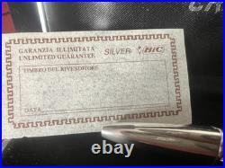 BIC Ballpoint Pen Silver 925 Solid Limited Edition Warranty
