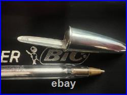 BIC Crystal Silver Ballpoint Pen Iconic Design 925 Silver Special Edition