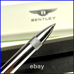 Bentley Ballpoint Silver Pen Collectors Edition New With Box Exclusive Gift Rare