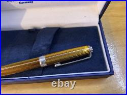Bossert & Erhard Amber Wave Ice Sterling Silver Ballpoint