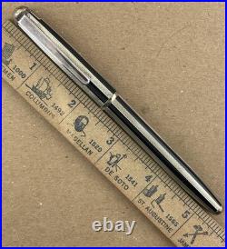 Bossert & Erhard B&E Fountain Pen c. 1990s Sterling & Black Box Compare