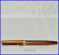 Bossert & Erhard B&E Guilloche Ballpoint Pen Germany Sterling Silver. 925