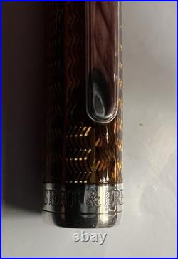 Bossert & Erhard Sterling Silver Gold Rollerball Pen Very Rare