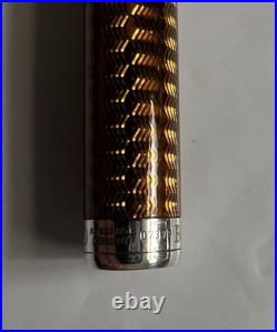 Bossert & Erhard Sterling Silver Gold Rollerball Pen Very Rare