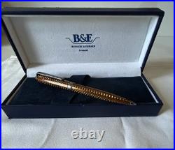 Bossert & Erhaud Sterling Pen Bronze Color New With Box Made In Germany