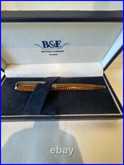 Bossert & Erhaud Sterling Pen Bronze Color New With Box Made In Germany