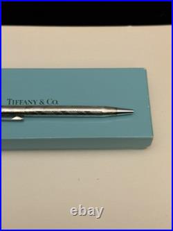 Bundled (2) Tiffany & Co. Sterling Silver Pens, (1) Elsa Peretti Vintage
