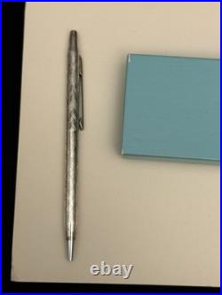 Bundled (2) Tiffany & Co. Sterling Silver Pens, (1) Elsa Peretti Vintage
