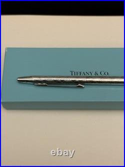 Bundled (2) Tiffany & Co. Sterling Silver Pens, (1) Elsa Peretti Vintage