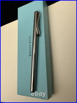 Bundled (2) Tiffany & Co. Sterling Silver Pens, (1) Elsa Peretti Vintage