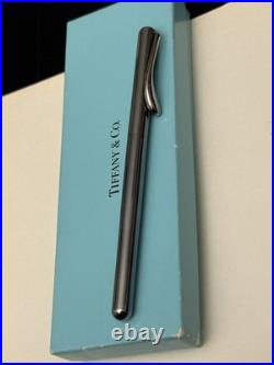 Bundled (2) Tiffany & Co. Sterling Silver Pens, (1) Elsa Peretti Vintage