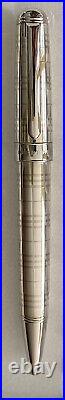 Burberry (Pentel) Balmoral Pen Sterling Silver Barrel & Palladium Coating