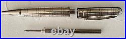 Burberry (Pentel) Balmoral Pen Sterling Silver Barrel & Palladium Coating