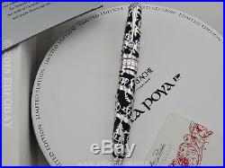 CARAN D'ACHE La Poya Limited Edition Fountain Pen #746/2002 Year 2002 18k M Nib