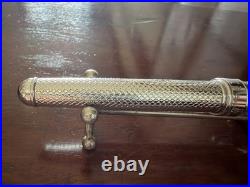 CESARE EMILIANO Vintage'90 925 Sterling Silver Engraved Rollerball Pen