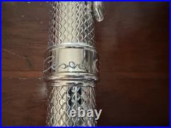 CESARE EMILIANO Vintage'90 925 Sterling Silver Engraved Rollerball Pen