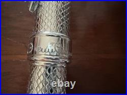 CESARE EMILIANO Vintage'90 925 Sterling Silver Engraved Rollerball Pen