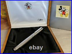 COLIBRI Mickey Mouse Limited Edition Sterling Silver 925 Fountain Pen