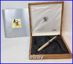 COLIBRI Mickey Mouse Limited Edition Sterling Silver 925 Fountain Pen Number 24