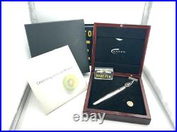 CROSS 50th Anni Tennis Hall of Fame STERLING SILVER Fountain Pen 18K M nib NEW