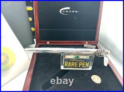 CROSS 50th Anni Tennis Hall of Fame STERLING SILVER Fountain Pen 18K M nib NEW