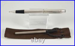CROSS TOWNSEND STERLING SILVER ROLLERBALL PEN #655 New
