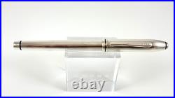 CROSS TOWNSEND STERLING SILVER ROLLERBALL PEN #655 New