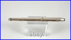 CROSS TOWNSEND STERLING SILVER ROLLERBALL PEN #655 New