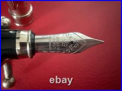 Cesare Emiliano 925 Solid Silver Hand-Finished Fountain Pen